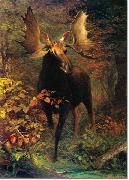 Albert Bierstadt In the Forest France oil painting artist